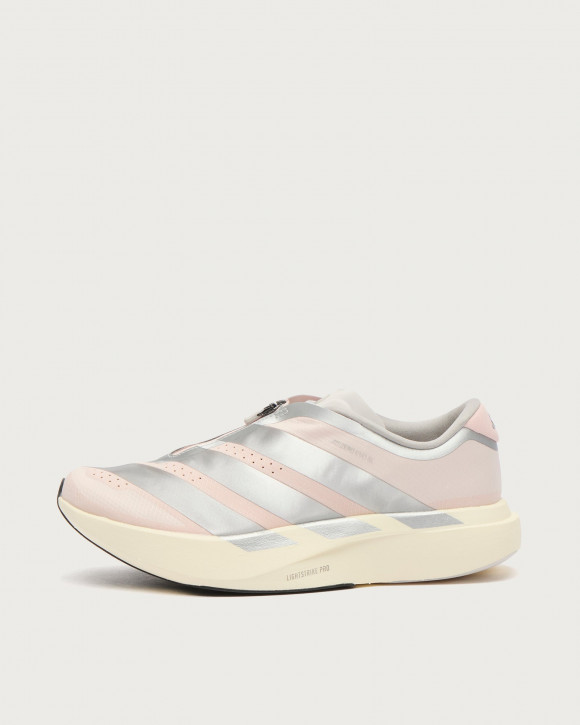 Women's Adidas X Naked Cph Adizero Evo Sl Sneakers in Sandy Pink/Silver Met/Off White | Size: UK 3.5 | 100% Rubber | END Clothing - shopify_US_11100092760402