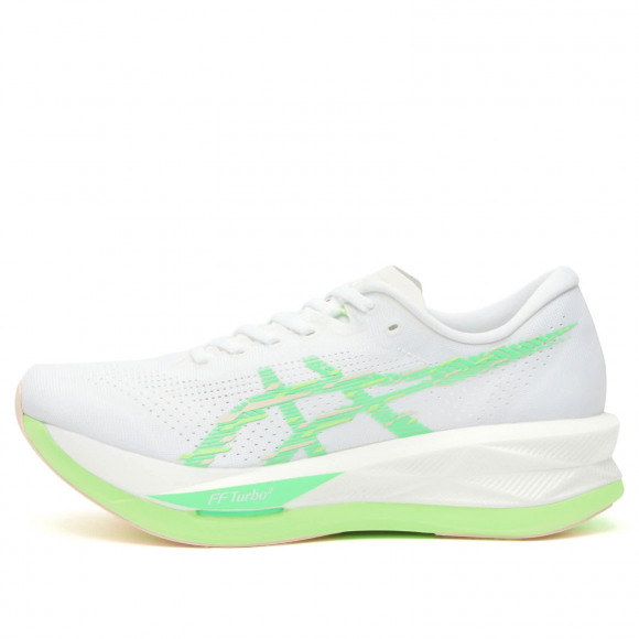 Women's Asics Sonicblast Sneakers in White/Vital Green | Size: UK 5.5 | Mesh/Rubber | END Clothing - shopify_US_11100093120850