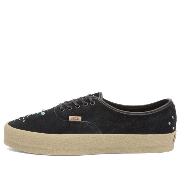 Vans Lx Authentic 44 Sneakers in Western Black | Size: UK 6 | Suede/Rubber/Foam | END Clothing - shopify_US_11100093743442