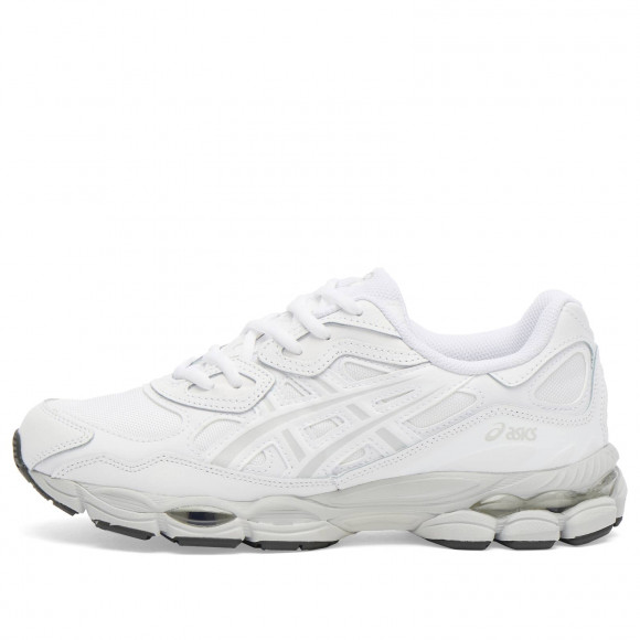 Women's Asics Gel-Nyc Sneakers in White/Glacier Grey | Size: UK 4.5 | Suede/Mesh/Rubber | END Clothing - shopify_US_11100096364882