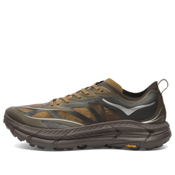 Men's Hoka One One Mafate Speed 4 Lite Sneakers in Tree Bark/Cast Iron | Size: UK 6.5 | 100% Nylon | END Clothing - shopify_US_11100097347922