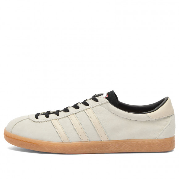 Men's Adidas X Stone Roses Tobacco Sneakers in Crystal White/Chalk White/Core Black | Size: UK 7 | Suede/Rubber/Leather | END Clothing - shopify_US_11100097380690