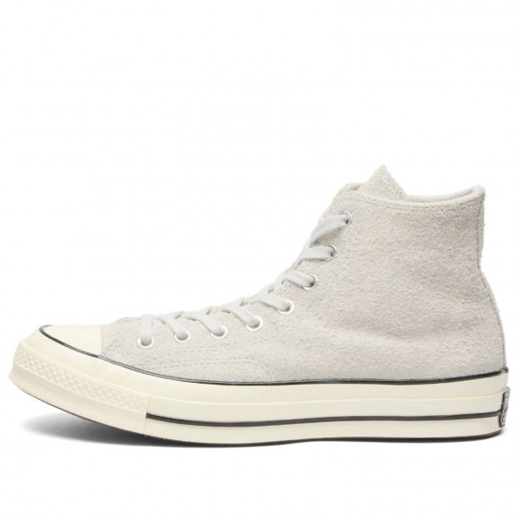 Men's Converse Chuck 70 High Sneakers in Barely Grey/Egret | Size: UK 8 | Suede/Eva | END Clothing - shopify_US_11100098134354