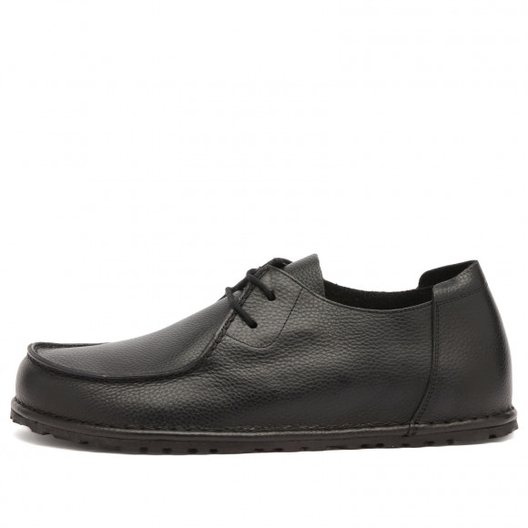 Men's Birkenstock Utti Lace Shoes in Black Grained Leather | Size: UK 11.5 | Suede/Rubber | END Clothing - shopify_US_11100098265426