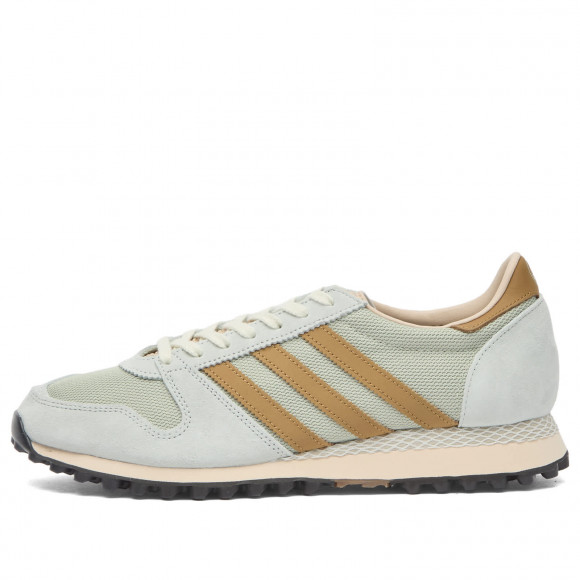 Men's Adidas X Spzl Longridge Sneakers in Wonder Silver/Halo Green/Core Black | Size: UK 8 | Suede/Mesh/Rubber | END Clothing - shopify_US_11100099608914