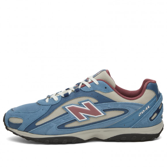 New Balance 204L Sneakers in Shoreline Blue | Size: UK 8 | Suede/Mesh/Eva | END Clothing - shopify_US_11100100034898