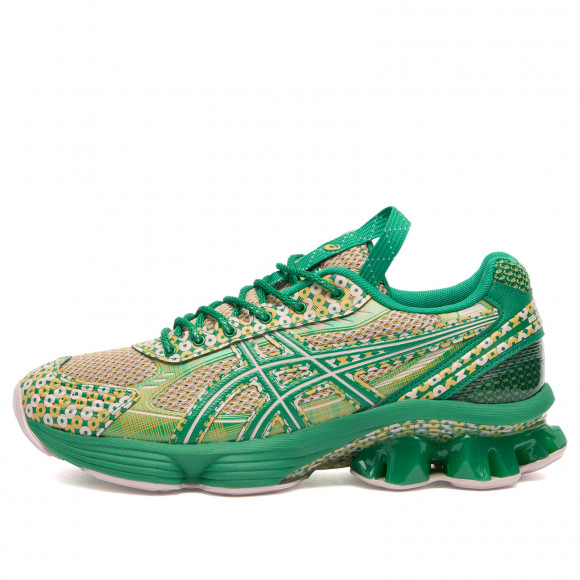 Asics Us7-S Gel-Kenetic Fluent Sneakers in Watershed Rose/Kale | Size: UK 11 | Synthetic Leather/Mesh | END Clothing - shopify_US_11100100264274
