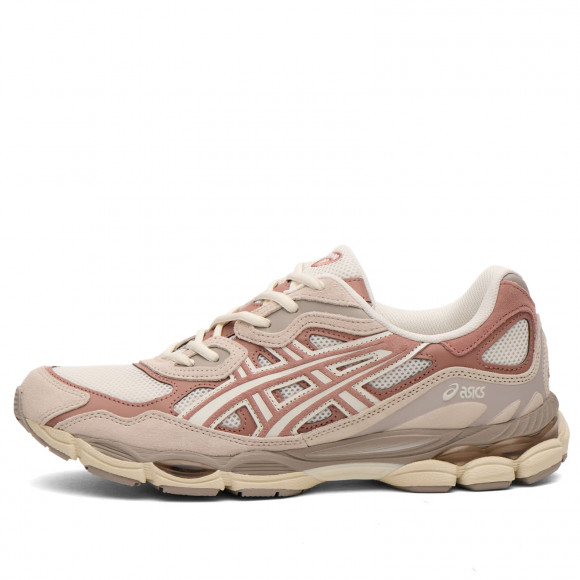 Asics Gel-Nyc Sneakers in Cream/Umeboshi | Size: UK 3 | Rubber/Foam/Synthetic | END Clothing - shopify_US_11100101116242