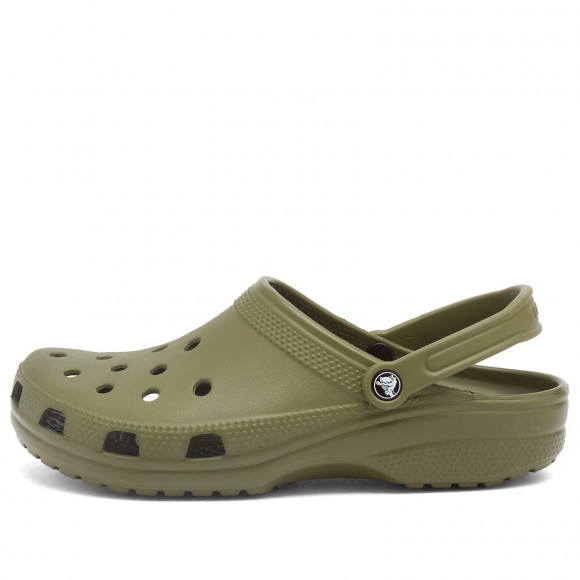 Crocs Classic Croc in Army Green | Size: UK 9 | 100% Croslite | END Clothing - shopify_US_11100102361426