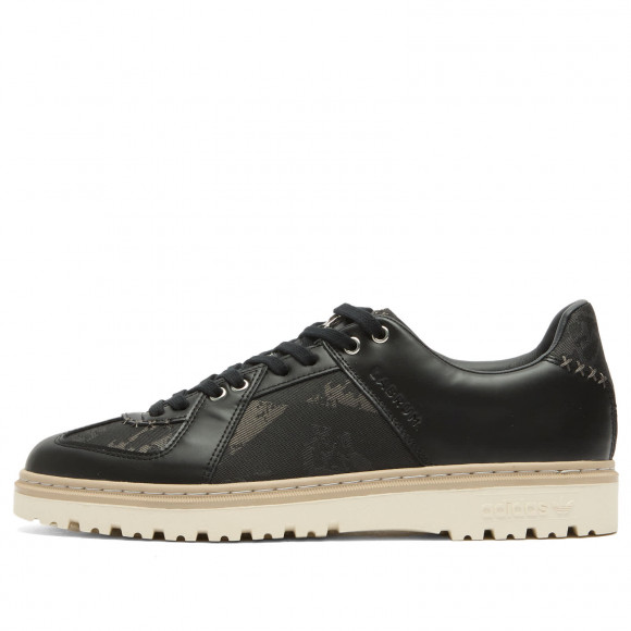End. X Adidas X Labrum Bw Army Sneakers in Core Black/Wonder Beige/Cloud White | Size: UK 5 | Canvas/Rubber/Leather | END Clothing - shopify_US_11100103049554