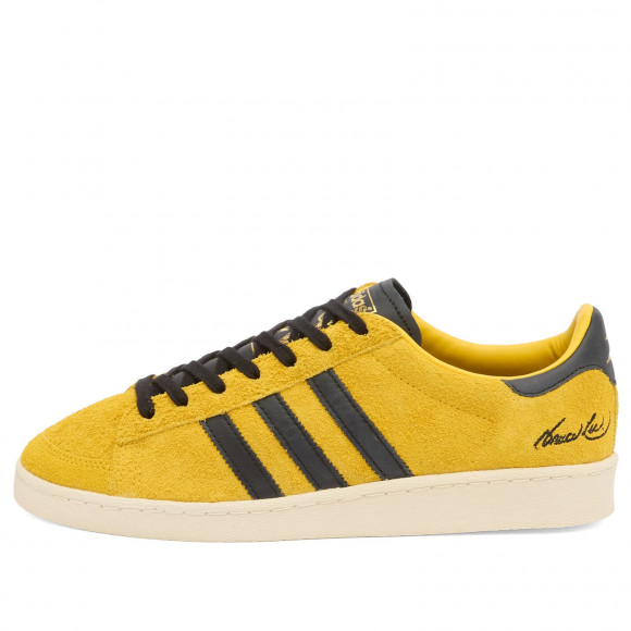 Adidas Bruce Lee Jabbar Lo Sneakers in Green/Black | Size: UK 12 | Suede/Rubber | END Clothing - shopify_US_11100103082322