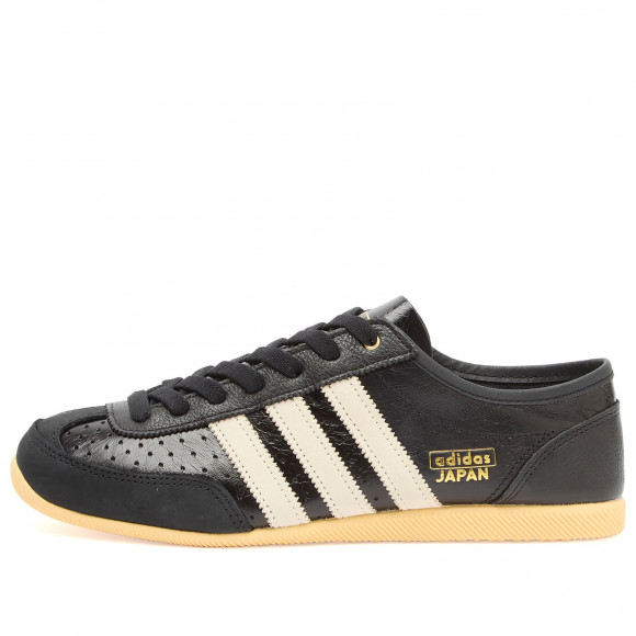 Women's Adidas Japan Decon Sneakers in Core Black/Cream White/Orange Tint | Size: UK 5 | Leather/Rubber/Eva | END Clothing - shopify_US_11100103115090
