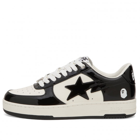 Men's A Bathing Ape Bape Sta #1 Shoes in Black | Size: UK 11 | Leather/Rubber | END Clothing - shopify_US_11100105113938