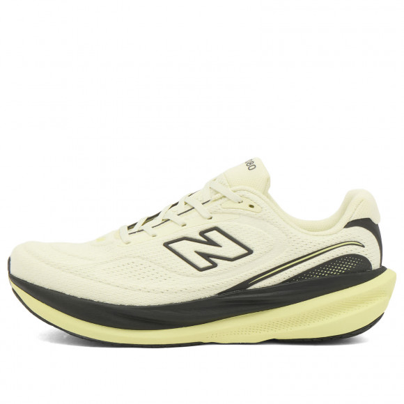 Men's New Balance 1080 V15 Sneakers in Pistachio Butter/Black | Size: UK 11.5 | Mesh/Rubber | END Clothing - shopify_US_11100108128594