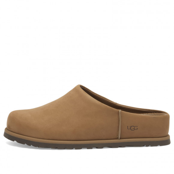 Women's Ugg Otzo Clog in Dark Chestnut | Size: UK 3 | Leather/Wool/Rubber | END Clothing - shopify_US_11100108259666