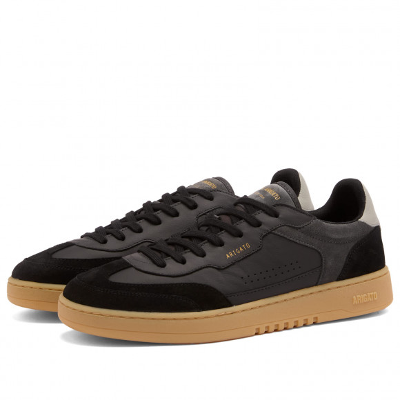 Men's Axel Arigato Dice T-Toe Sneakers in Black/Gum | Size: UK 8 | Suede/Rubber/Leather | END Clothing - shopify_US_11100108816722