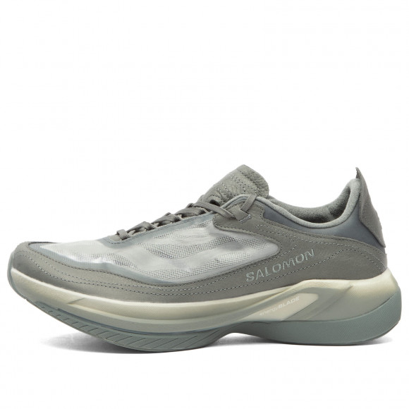 Men's Salomon Neuva Advanced Sneakers in Sedona Sage/Metal/Ice Flow | Size: UK 3.5 | Leather/Foam/Synthetic | END Clothing - shopify_US_11100109144402