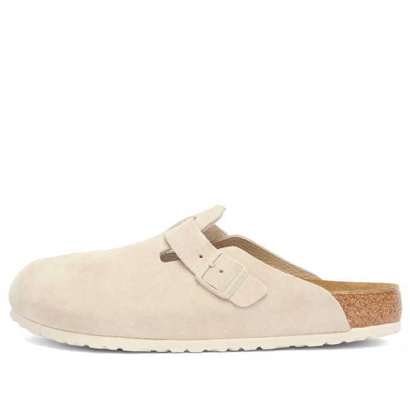 Birkenstock Boston Shoes in Oyster Suede | Size: UK 4.5 | Leather/Suede/Eva | END Clothing - shopify_US_11100109537618