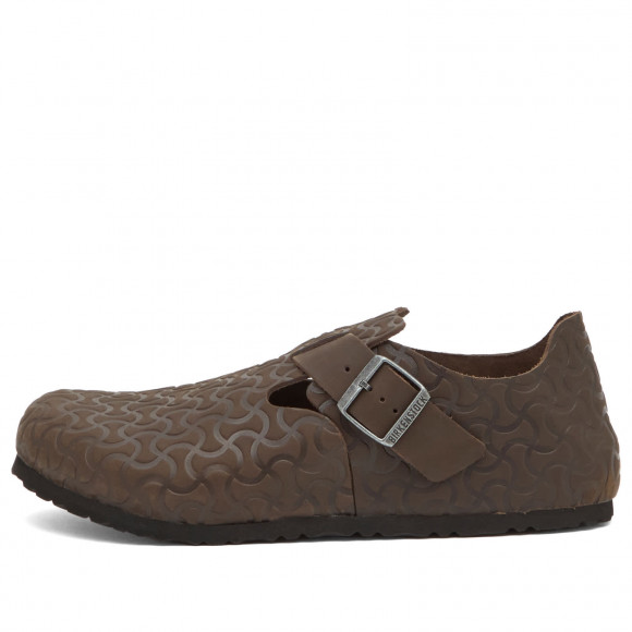 Men's Birkenstock London Bone Embossed - 40Th Anniversary Shoes in Carafe | Size: UK 12 | Leather/Eva | END Clothing - shopify_US_11100112716114