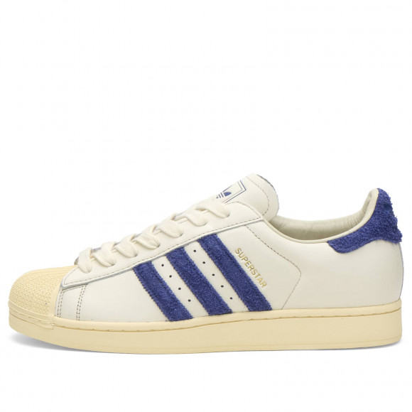 Men's Adidas Superstar Ii Sneakers in Off White/Victory Blue/Warm Vanilla | Size: UK 9.5 | Leather/Rubber | END Clothing - shopify_US_11100112912722