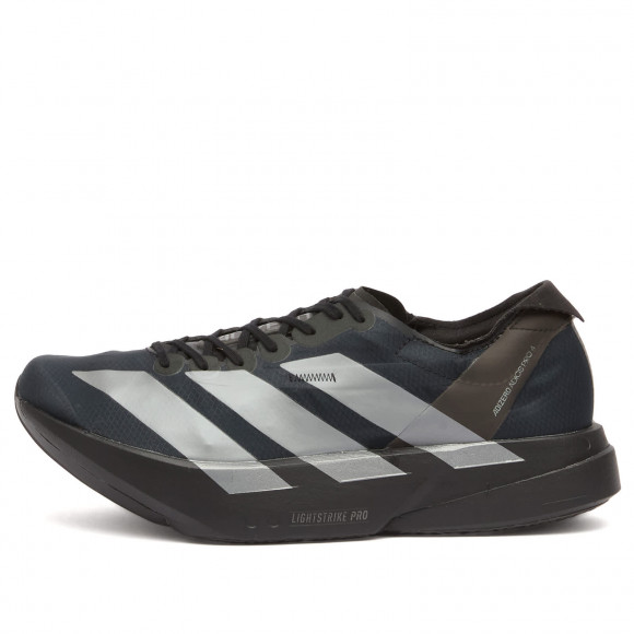 Men's Adidas Adizero Adios Pro 4 Sneakers in Core Black/Iron Met./Carbon | Size: UK 4 | Rubber/Synthetic | END Clothing - shopify_US_11100113994066