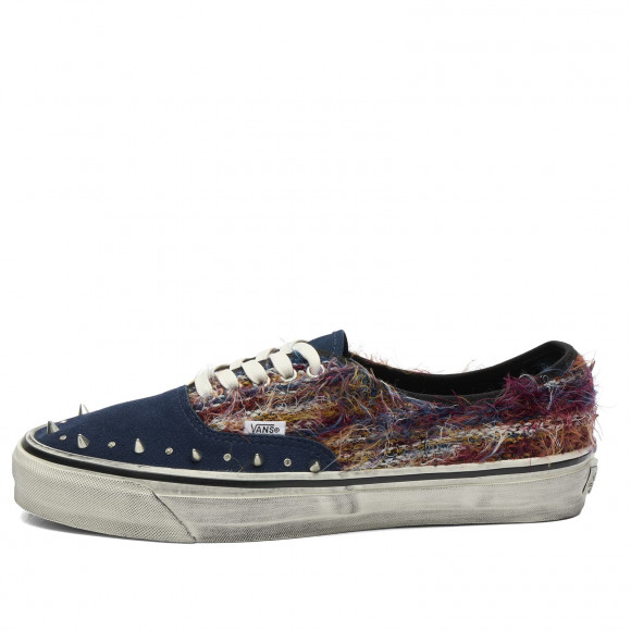 Men's Vans Lx Authentic 44 Mohair Sneakers in Blue/Multi | Size: UK 10 | Cotton/Canvas/Suede | END Clothing - shopify_US_11100115927378