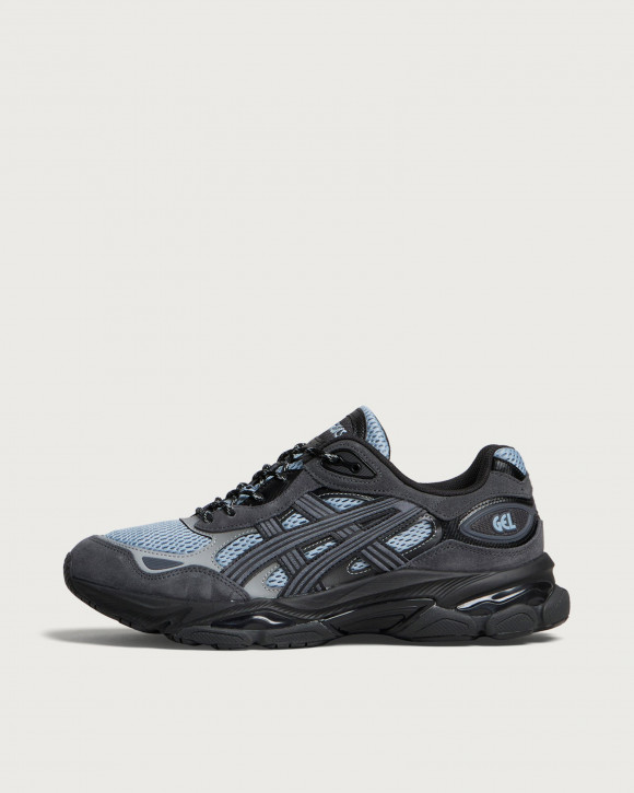 Men's Asics Gel-Nyc 2.0 Sneakers in Slate Blue/Graphite Grey | Size: UK 3.5 | Leather/Mesh | END Clothing - shopify_US_11100120678738