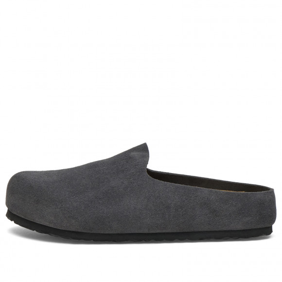Men's Birkenstock Amsterdam Wrapped Shoes in Charcoal Suede | Size: UK 9.5 | Suede/Eva | END Clothing - shopify_US_11100121661778