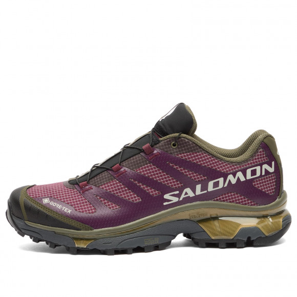 Salomon Xt-4 Gtx Sneakers in Maroon Banner/Winter Bloom/Grape Le | Size: UK 5.5 | 100% Synthetic | END Clothing - shopify_US_11100123136338