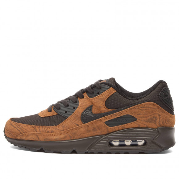 Men's Nike Air Max 90 Prm Nbhd Sneakers in Lt British Tan/Black | Size: UK 12 | 100% Leather | END Clothing - shopify_US_11100123431250