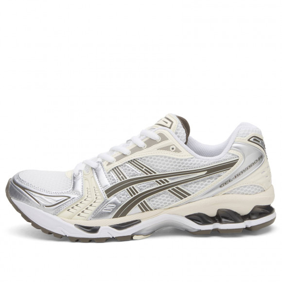 Asics Gel-Kayano 14 Sneakers in White/Ivory | Size: UK 10.5 | Mesh/Rubber/Synthetic | END Clothing - shopify_US_11100124119378