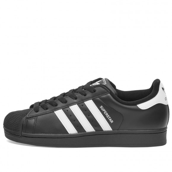 Adidas Superstar Ii Sneakers in Core Black/White | Size: UK 5 | 100% Leather | END Clothing - shopify_US_11100125987154
