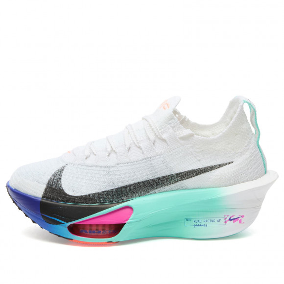 Nike Alphafly 3 Sneakers in White/Black/Turquoise | Size: UK 6.5 | Rubber/Foam | END Clothing - shopify_US_11100134539602