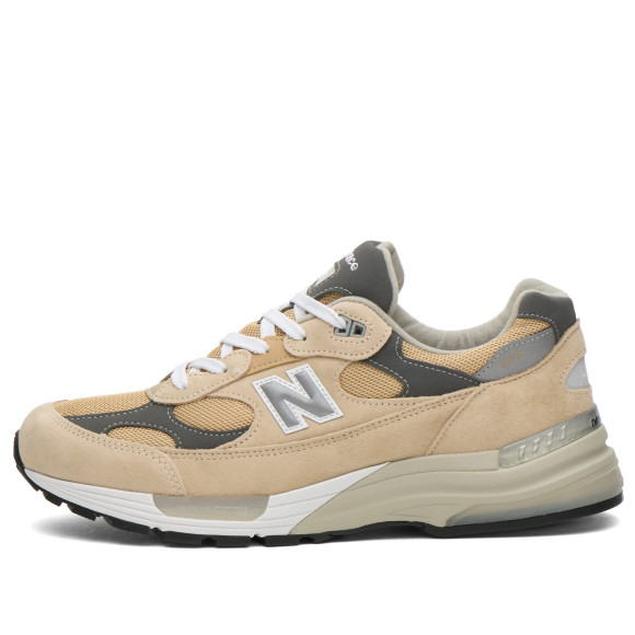 Men's New Balance 992 Sneakers in Tan | Size: UK 10.5 | Suede/Mesh/Rubber | END Clothing - shopify_US_11100138602834