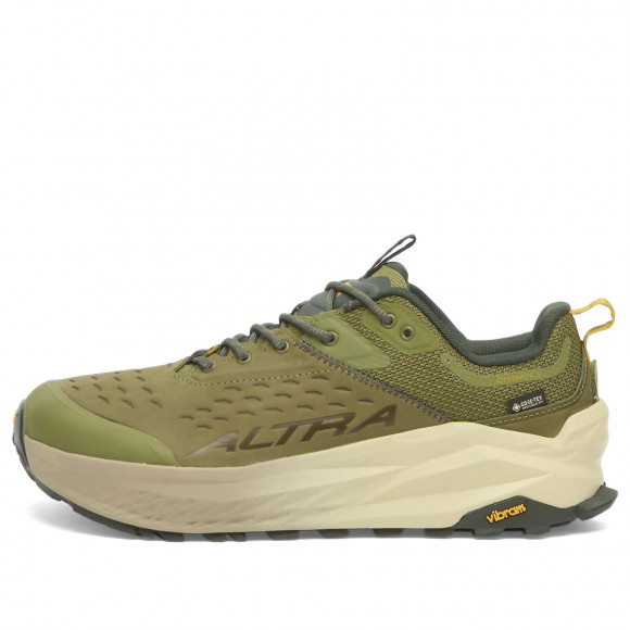 Men's Altra Olympus 6 Hike Low Gtx Sneakers in Brown/Taupe | Size: UK 11 | Leather/Eva | END Clothing - shopify_US_11100140896594