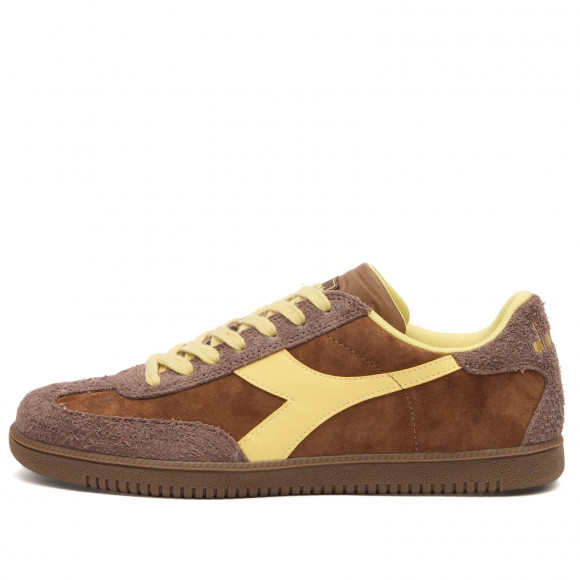 Men's Diadora Trainer Hairy Sneakers in Brown Gianduia | Size: UK 7.5 | Leather/Suede/Rubber | END Clothing - shopify_US_11100174516562