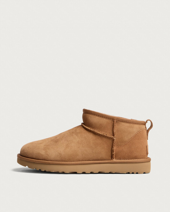 Women's Ugg Classic Ultra Mini Boot in Chestnut | Size: UK 7 | Suede/Eva | END Clothing - shopify_US_11100181168466