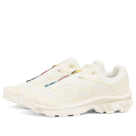 Salomon Xt-6 Shoes in Vanilla Ice/Almond Milk | Size: UK 8.5 | Mesh/Rubber/Eva | END Clothing - shopify_US_11100183101778