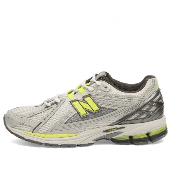 New Balance 1906 Sneakers in Light Silver Metallic/Alkaline Green | Size: UK 10.5 | Mesh/Rubber/Synthetic | END Clothing - shopify_US_11100183724370