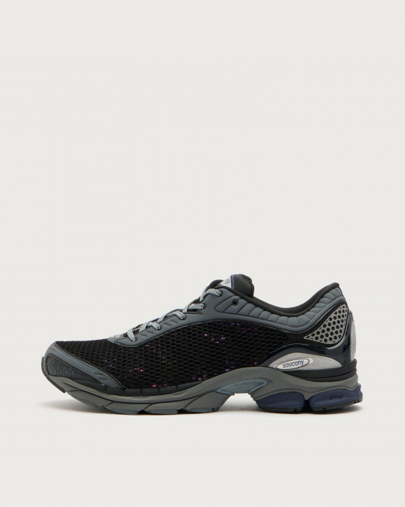 Men's Saucony Progrid Paramount Sneakers in Black/Anchor | Size: UK 8 | Mesh/Rubber/Eva | END Clothing - shopify_US_11100185330002
