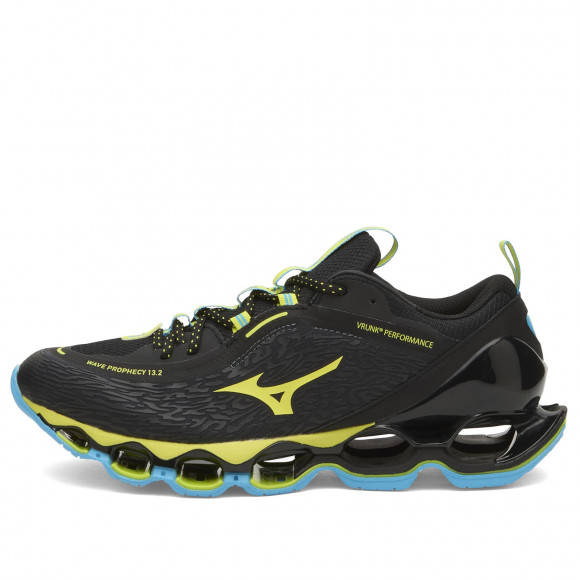 Men's Mizuno X Vrunk Wave Prophecy 13.2 Sneakers in Black/Swim Cap | Size: UK 6 | Rubber/Synthetic | END Clothing - shopify_US_11100188868946