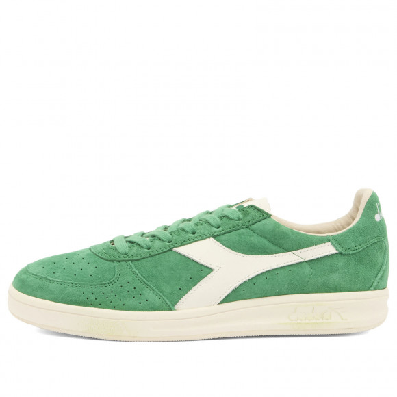 Men's Diadora B.elite Migliori Anni Sneakers in Green Peas Cream | Size: UK 9 | Leather/Suede/Rubber | END Clothing - shopify_US_11100189589842