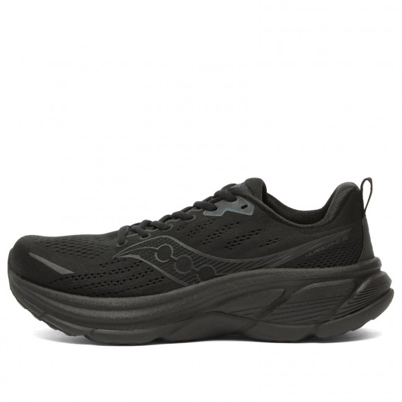 Men's Saucony Hurricane 25 Sneakers in Triple Black | Size: UK 8.5 | Mesh/Foam | END Clothing - shopify_US_11100196438354
