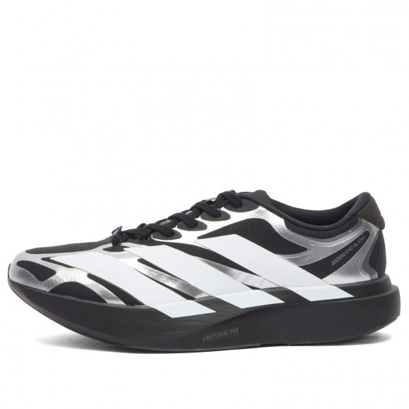 Men's Adidas Adizero Evo Sl Exo Shoes in Core Black/Ftwr White/Iron Met | Size: UK 11.5 | Mesh/Rubber/Synthetic | END Clothing - shopify_US_11100197749074