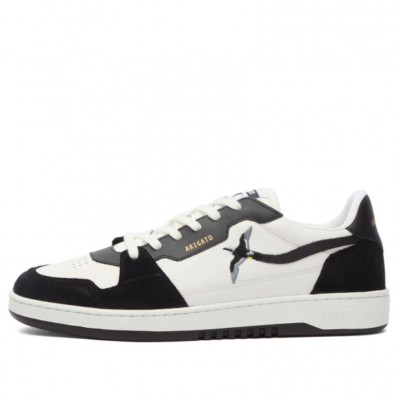 Men's Axel Arigato Dice Lo Bee Bird Sneakers in White/Black | Size: UK 11 | Polyester/Suede/Rubber | END Clothing - shopify_US_11100197814610