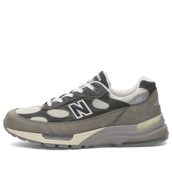 New Balance 992 Sneakers in Shadow Grey | Size: UK 12.5 | Suede/Mesh/Rubber | END Clothing - shopify_US_11100216721746