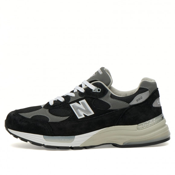 New Balance U992Bk Sneakers - Made In Usa in Black | Size: UK 11.5 | Suede/Mesh/Rubber | END Clothing - shopify_US_11100219965778
