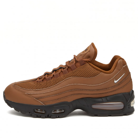 Nike Air Max 95 Slim Sneakers in British Tan/Flax | Size: UK 9 | Leather/Mesh/Rubber | END Clothing - shopify_US_11100227273042