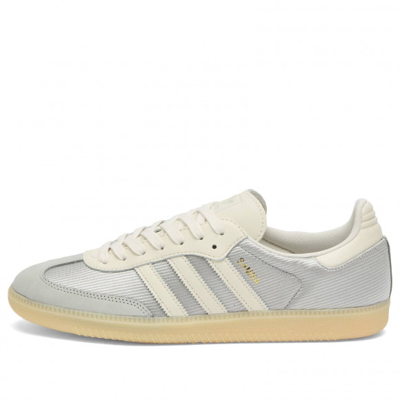 Men's Adidas Samba Og Sneakers in Grey Two/Chalk White/S | Size: UK 6.5 | Leather/Suede/Rubber | END Clothing - shopify_US_11100231074130