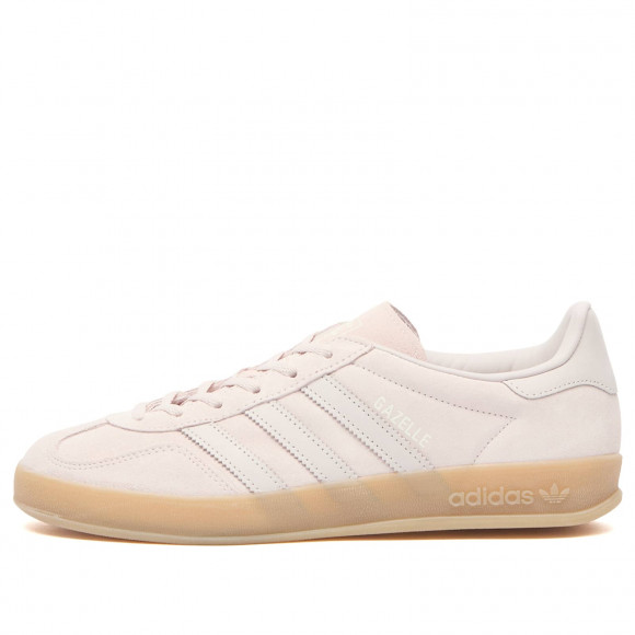 Women's Adidas Gazelle Indoor Sneakers in Almost Pink/Ice Purple/Gum | Size: UK 7 | Leather/Suede/Rubber | END Clothing - shopify_US_11100231795026